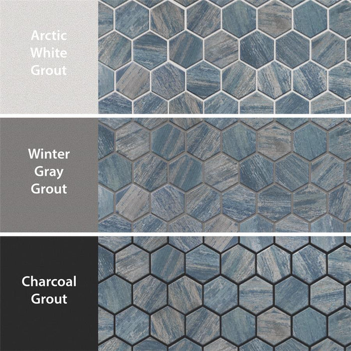 Cassis Porcelain Blue Mosaic Satin 4