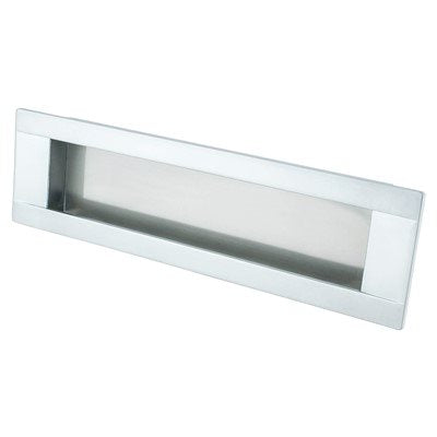 Seize Zinc Dull Chrome Cabinet Pull Dull Chrome 1