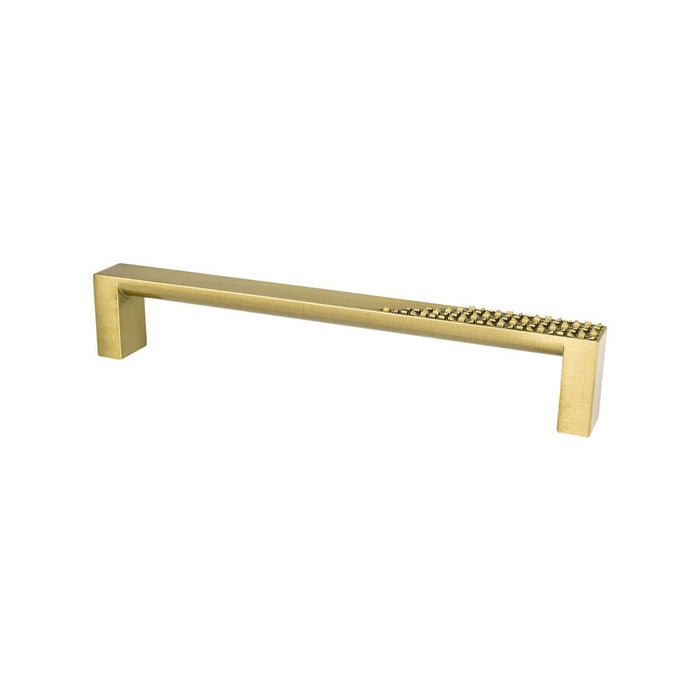 Roque Zinc Modern Brushed Gold Cabinet Pull Modern Brushed Gold 3