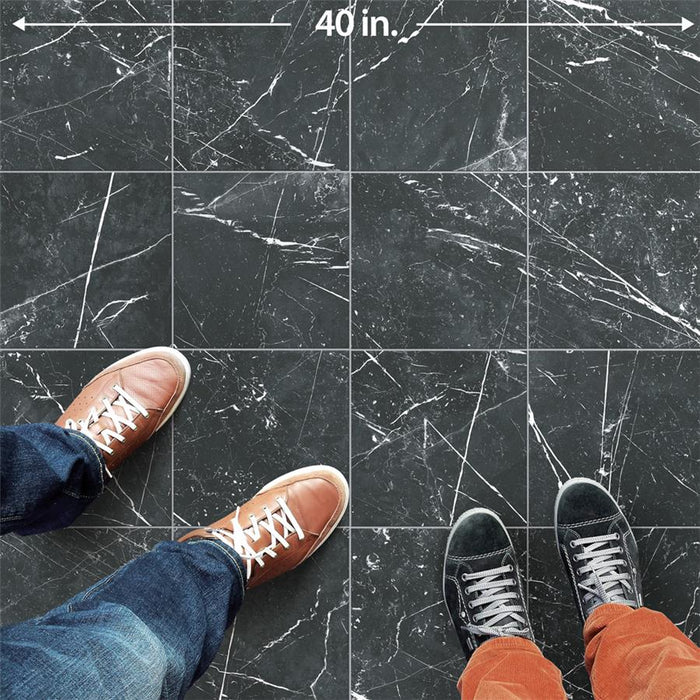 Timeless Porcelain Marquina Tile Matte 9