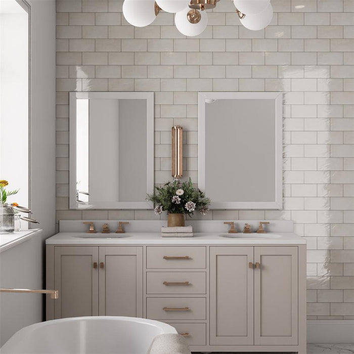 Camden Ceramic Bone Tile Glossy 2