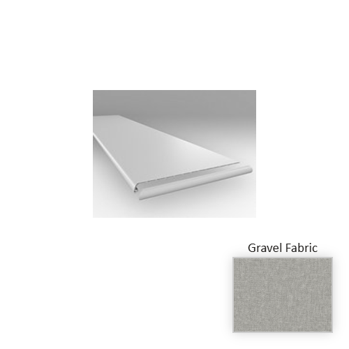 Loften Gravel Fabric luxury Vinyl Moulding / Trim - 50" Round Stair Tread