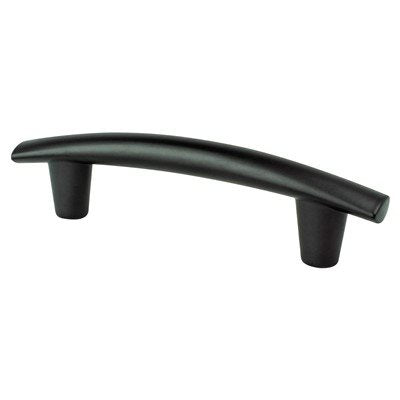 Meadow Aluminum Matte Black Cabinet Pull Matte Black 1