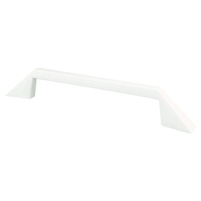 Right Zinc White Cabinet Pull White 1