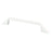 Right Zinc White Cabinet Pull White 1