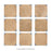 Atlas Porcelain Star Quartet Tile Mixed 4