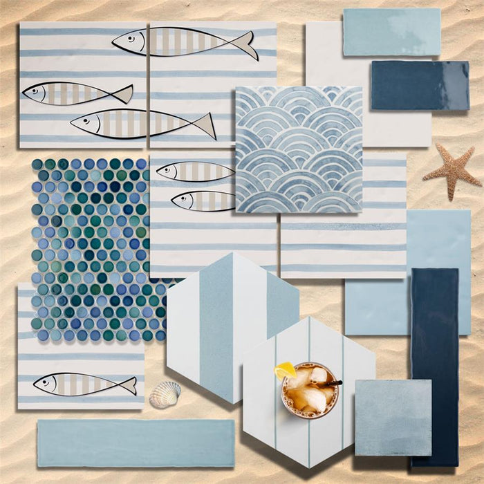 Berta Ceramic Escalas Tile Matte 8