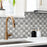 Llama Porcelain Silver Smoke Mosaic Matte 2