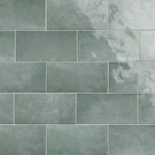 Camden Ceramic Emerald Tile Glossy 1