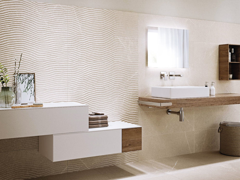 Contact Ceramic White Tile Matte 2