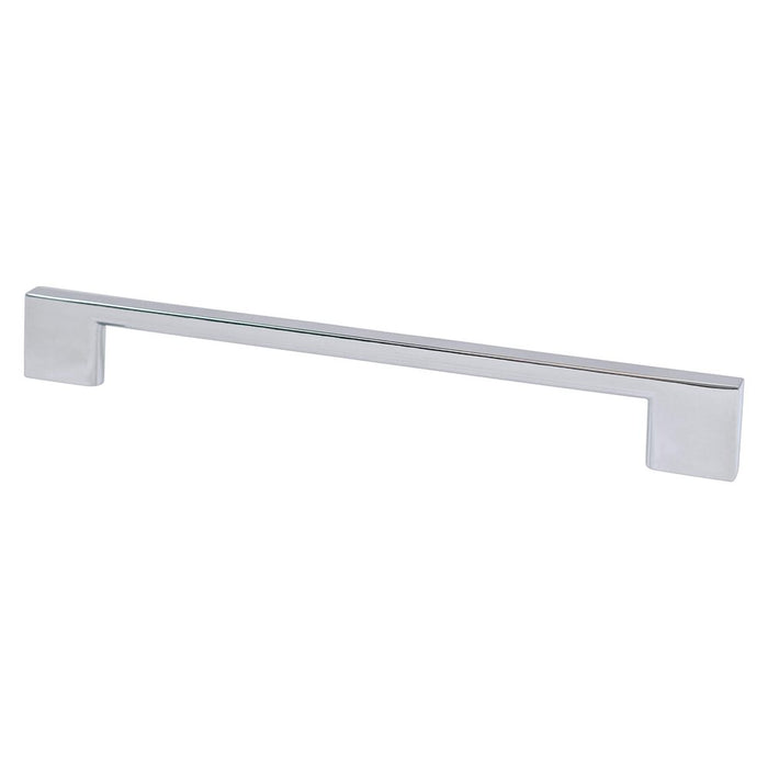 Transitional Advantage Four Aluminum Polished Chrome Cabinet Pull Polished Chrome 4