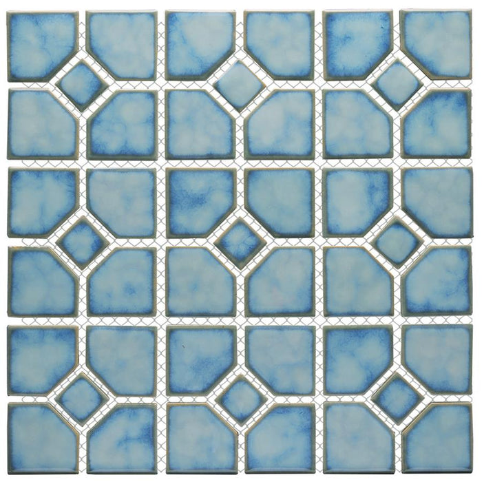 Hudson Porcelain Oxford Marine Mosaic Glossy 3