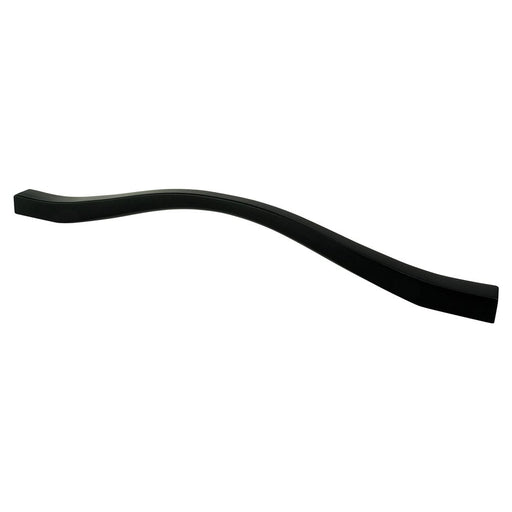 Fluid Zinc Black Cabinet Pull Black 1