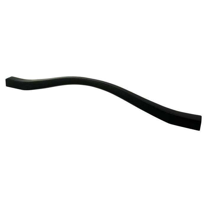 Fluid Zinc Black Cabinet Pull Black 1