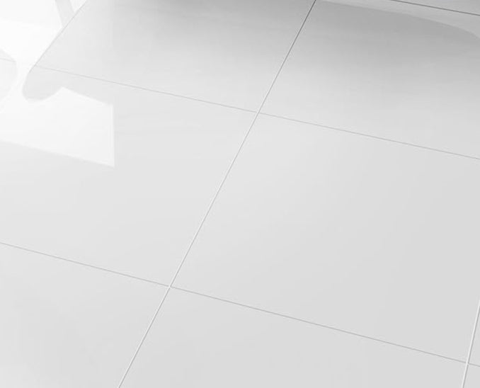 Super White Porcelain White Tile Polished 2
