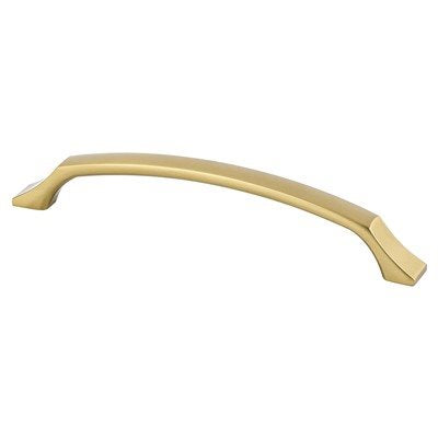 Epoch Edge Zinc Modern Brushed Gold Cabinet Pull Modern Brushed Gold 3