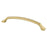 Epoch Edge Zinc Modern Brushed Gold Cabinet Pull Modern Brushed Gold 3