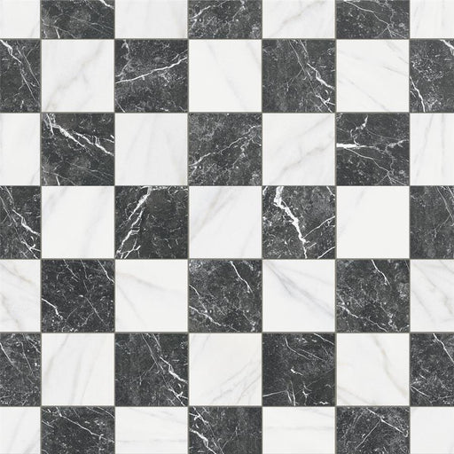 Merzoni Porcelain Checker Ruzzini Tile Matte 1