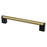 Studio Remix Stainless Steel Modern Brushed Gold and Matte Black Cabinet Pull Modern Brushed Gold / Matte Black 4