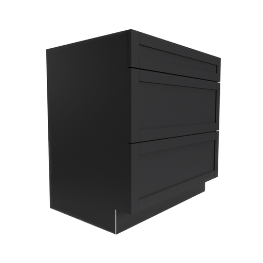 Single Shaker Wood Espresso Base Cabinet Matte 1