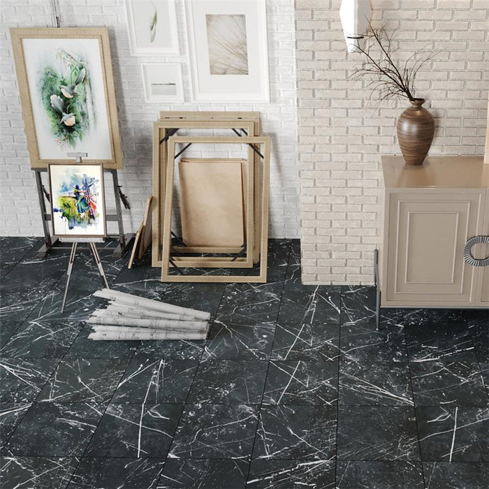 Timeless Porcelain Marquina Tile Matte 2
