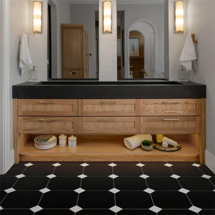 Monocolor Ceramic Nero Tile Matte 5