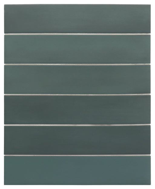 Wander Porcelain Pine Green Tile Matte 1