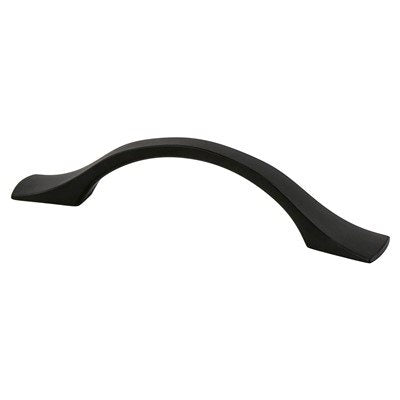 Echo Zinc Matte Black Cabinet Pull Matte Black 4