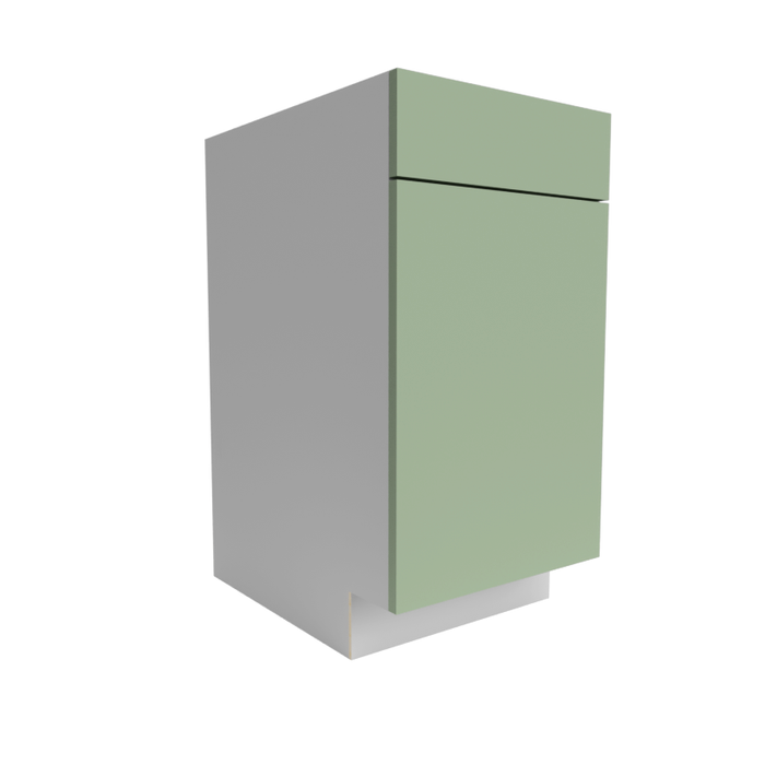 Manhattan Wood Sage Green Base Cabinet Matte 1