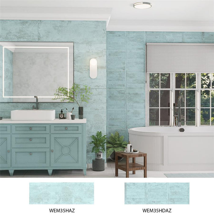 Habanera Ceramic Decor Azul Tile Matte 8