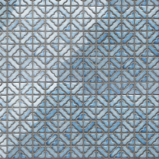 Hudson Porcelain Tower Marine Mosaic Glossy 1