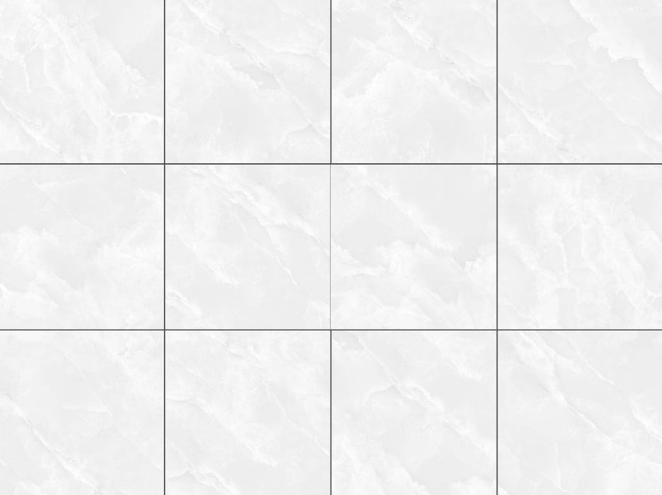 Affinity Porcelain White Onyx Tile Polished 5