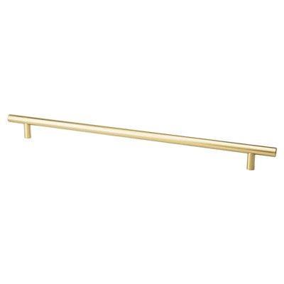 Tempo Steel Modern Brushed Gold Cabinet Pull Modern Brushed Gold 8
