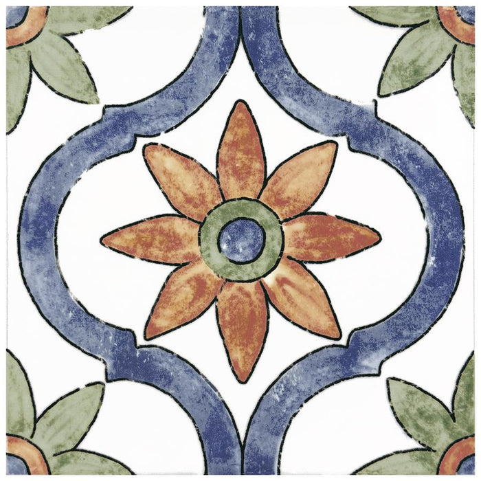 Porcelain Sentier des Bourges Tile Mixed 3