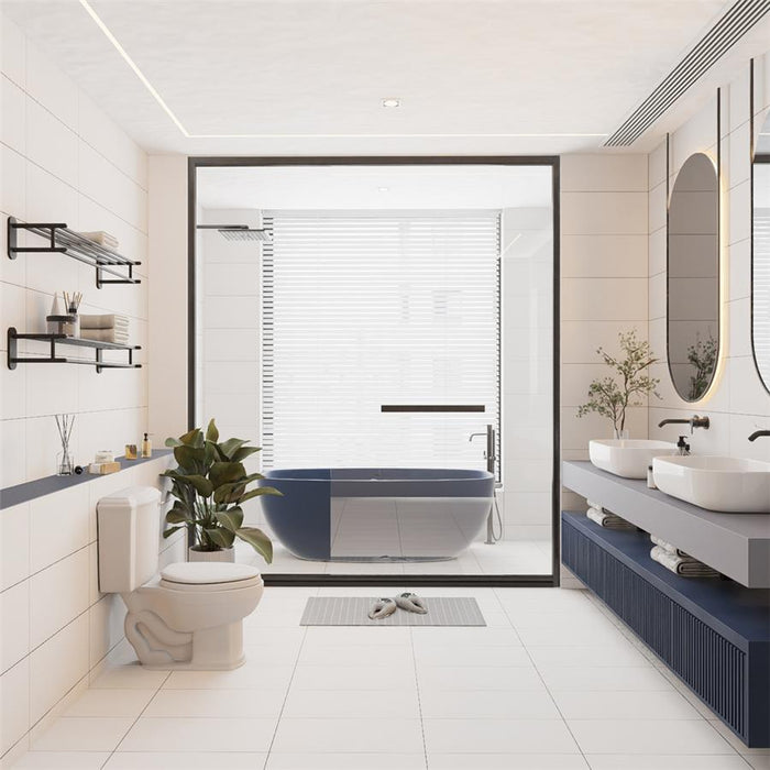 Piscina Porcelain Blanco with Bio Tech Tile Matte 5