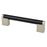 Studio Remix Stainless Steel Matte Black and Brushed Nickel Cabinet Pull Matte Black / Brushed Nickel 2