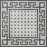 Gotham Porcelain Black and White T Border Mosaic Matte 1