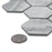 Cassis Porcelain White Mosaic Satin 7