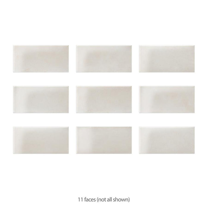 Camden Ceramic Antique Bianco Tile Glossy 4