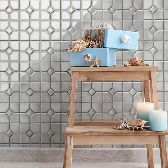 Hudson Porcelain Oxford Grey Eye Mosaic Glossy 2