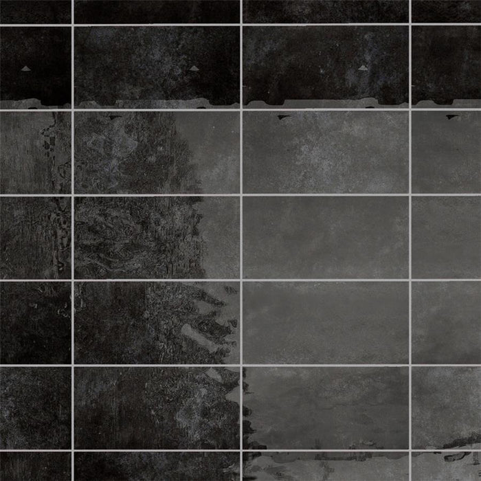Camden Ceramic Nero Tile Glossy 1