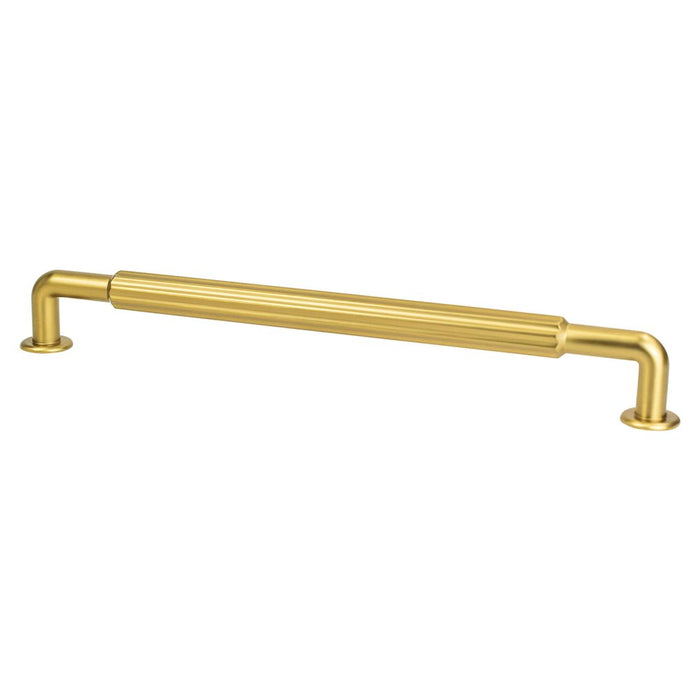 Cannelee Zinc Modern Brushed Gold Appliance Pull Modern Brushed Gold 1