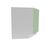 Manhattan Wood Sage Green Diagonal Corner Wall Cabinet Matte 2
