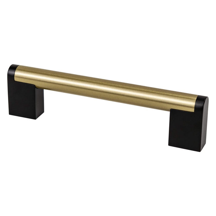 Studio Remix Stainless Steel Modern Brushed Gold and Matte Black Cabinet Pull Modern Brushed Gold / Matte Black 2