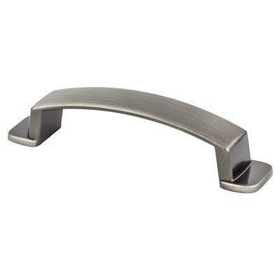 Oasis Zinc Brushed Tin Cabinet Pull Brushed Tin 1