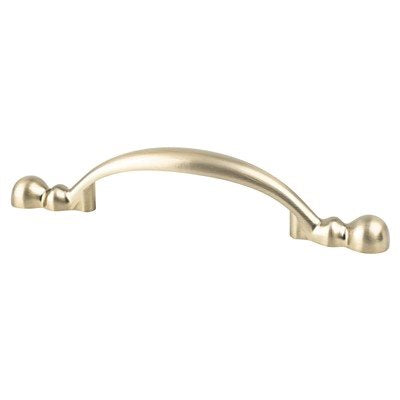 Traditional Advantage Four Zinc Champagne Cabinet Pull Champagne 1