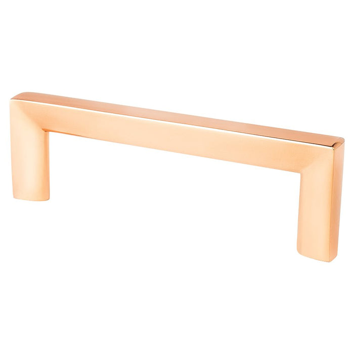 Metro Zinc Polished Copper Cabinet Pull Polished Copper 1