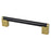 Studio Remix Stainless Steel Matte Black and Modern Brushed Gold Cabinet Pull Matte Black / Modern Brushed Gold 3