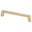 Swagger Zinc Modern Brushed Gold Cabinet Pull Modern Brushed Gold 1