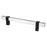 Rivet Rebel Aluminum Brushed Nickel and Matte Black Cabinet Pull Brushed Nickel / Matte Black 2